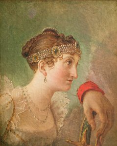 La Duquesa de Rochefoucauld y la mano de Eugène de Beauharnais de Jacques Louis David